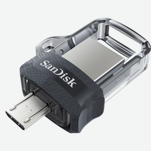 Флешка Ultra Dual Drive m3 USB 3.0 SDDD3-032G-G46 32Gb Черная Sandisk