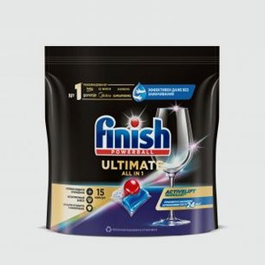 Капсулы для посудомоечной машины FINISH Ultimate 15 шт