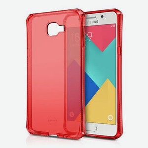 Чехол-накладка ITSKINS SPECTRUM CLEAR для Samsung Galaxy A9 2016 красный
