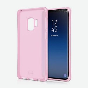 Чехол-накладка ITSKINS SPECTRUM FROST для Samsung Galaxy S9 светло-розовый