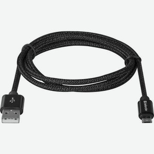 Кабель Defender USB08-03T USB - microusb 1м (87802) Black