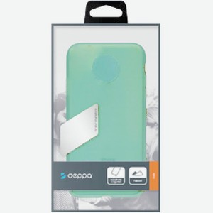 Чехол Deppa Capsule Case для Apple iPhone X/XS мятный картон 87557