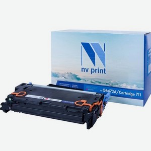 Картридж NV Print Q6473A/Canon 711 Magenta для Нewlett-Packard LaserJet Color 3505/3505x/3505n/3505dn/3600/3600n/3600dn/3800/3800n/3800dn/3800dnt/Cano