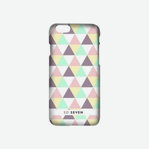 Чехол-накладка So Seven Grpahic Pastel для Apple iPhone 7/8 Plus принт Triangle
