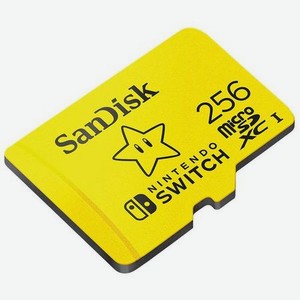 Карта памяти SanDisk and Nintendo Switch microsdxc 256Gb Class 1 (SDSQXAO-256G-GNCZN)