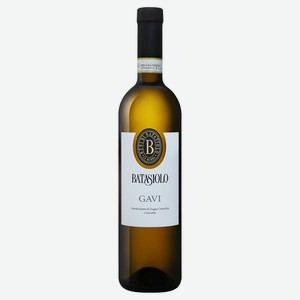 Вино Batasiolo Gavi белое сухое Италия, 0,75 л