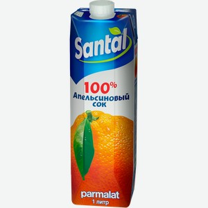 Сок Сантал апельсин Пармалат т/п, 1 л