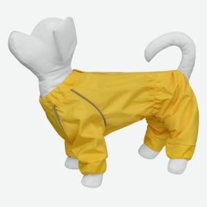 Yami-Yami одежда дождевик для собак, желтый (L)