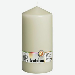 Свеча Bolsius 20х10 см Ivory