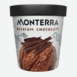 Мороженое Monterra Бельгийский шоколад, 276г Россия