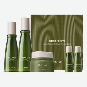 Набор для лица Urban Eco Harakeke Deep Moisture Skin Care (тонер 150мл/31мл + эмульсия 130мл/31мл + крем 50мл)