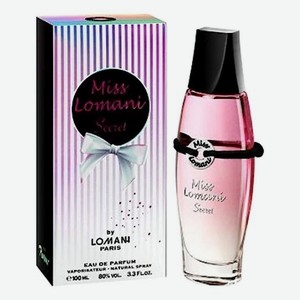 Miss Lomani Secret: парфюмерная вода 100мл