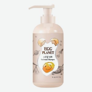 Шампунь для волос с экстрактом овсяных хлопьев Egg Planet Oatmeal Shampoo 280мл