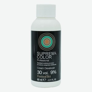 Окисляющая эмульсия Suprema Color Cream Developer 9%: Эмульсия 60мл