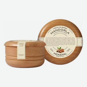 Крем для бритья с ароматом миндаля Mandorla: Крем 140мл (деревянная чаша)