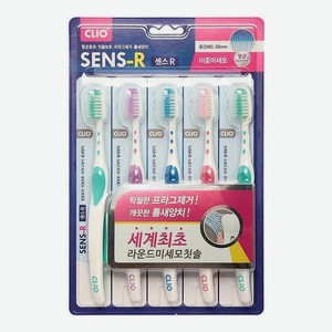 Набор зубных щеток Sens-R Toothbrush 5шт