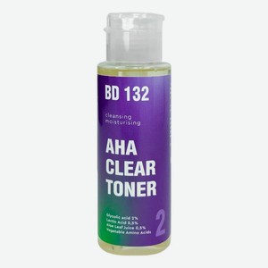 Очищающий тоник для лица BD 132 AHA Clear Toner 200мл