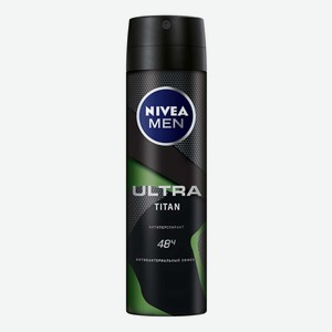 Антиперспирант спрей для тела Nivea Men Ultra Titan с антибактериальным эффектом мужской 150 мл
