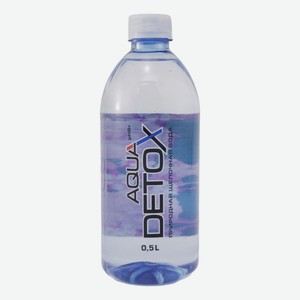 Вода минеральная AQUAdetox негазированная столовая 0,5 л