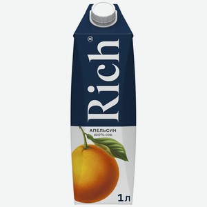 Сок Rich апельсиновый восстановленный 1 л