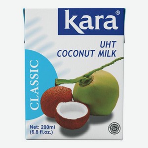 Растительный напиток кокосовый Kara Classic 17% 0,2 л