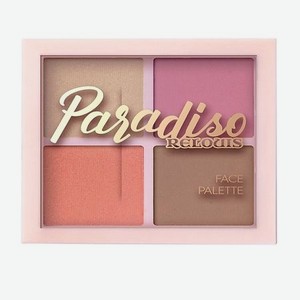 RELOUIS Палетка для макияжа лица  Paradiso Sun 