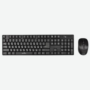 Клавиатура и мышь 210M Wireless Keyboard&Optical Mouse Black USB Oklick