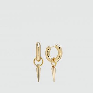 Серьги-конго DETALI NA SHEYU Earrings Thorns Gold 2 шт