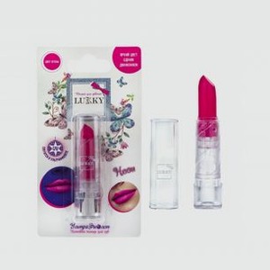 Помада для губ LUKKY Lipstick Uv Neon Pink 3.4