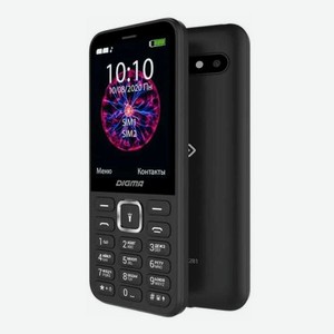 Мобильный телефон Digma C281 Linx 32Mb черный