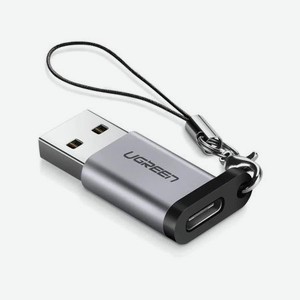 Адаптер UGREEN US276 (50533) USB 3.0-A to USB-C M/F Adpater серый