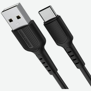 Дата-кабель More choice USB 2.0A для Type-C K26a TPE 1м (Black)