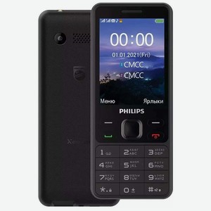 Мобильный телефон Philips E185 Xenium 32Mb черный