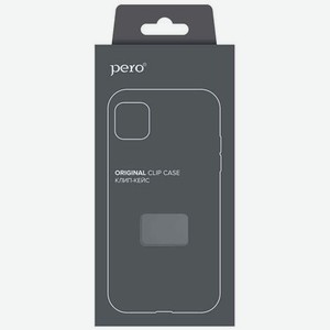 Чехол клип-кейс PERO силикон для Xiaomi Redmi Note 10 прозрачный