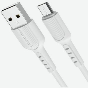 Дата-кабель More choice USB 2.0A для micro USB K26m TPE 1м (White)