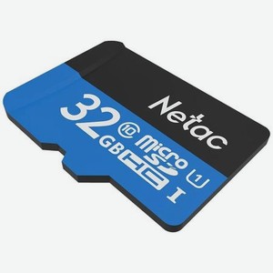 Карта памяти microsdhc 32GB Netac P500 NT02P500STN-032G-R (с SD адаптером) 80MB/s