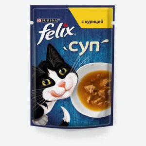 Влажный корм для кошек Felix с курицей в соусе, 48 г