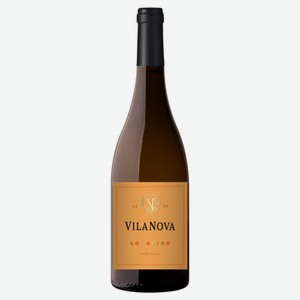 Вино Vila Nova Loureiro сортовое ординарное полусухое белое 12%, 0,75 л