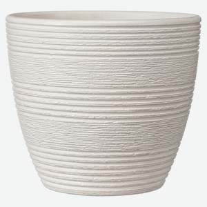Горшок керамический Халва-А белый Ø21 см