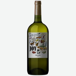 Вино  Джой Бланко  бел/сух 12-13% 1,125 л, Аргентина