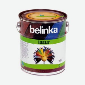 Краска Belinka Lasur №12 2.5л бесцветный