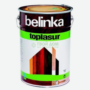 Краска Belinka Toplasur №12 1л бесцветная