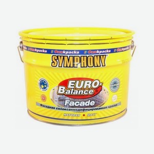 Краска Symphony Euro-Balance Facade Siloxan LC 0,9 л