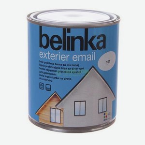 Краска Belinka Ex email 075л белая №101