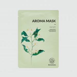 Тканевая маска для лица с эфирным маслом нероли BEAUDIANI Aroma Mask Neroli 1 шт