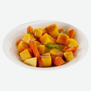 Салат АШАН с ананасом и апельсином, вес