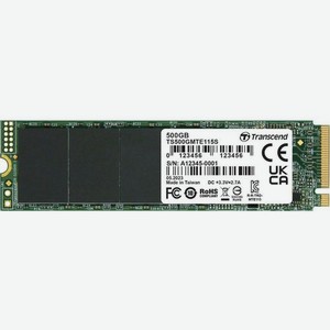SSD накопитель Transcend 115S TS500GMTE115S 500ГБ, M.2 2280, PCI-E 3.0 x4, NVMe, M.2