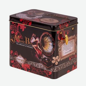 Чай Chelton Музыкальная шкатулка Танго черный 100 г жестяная банка