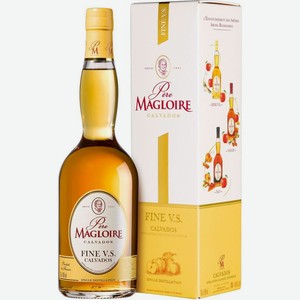 Кальвадос Pere Magloire Fine VS в подарочной упаковке, 0.7л Франция