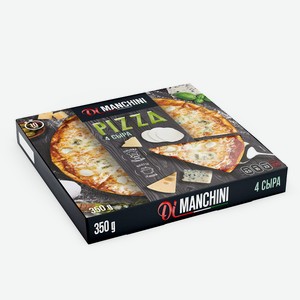 Пицца DI MANCHINI 4 сыра, 350г